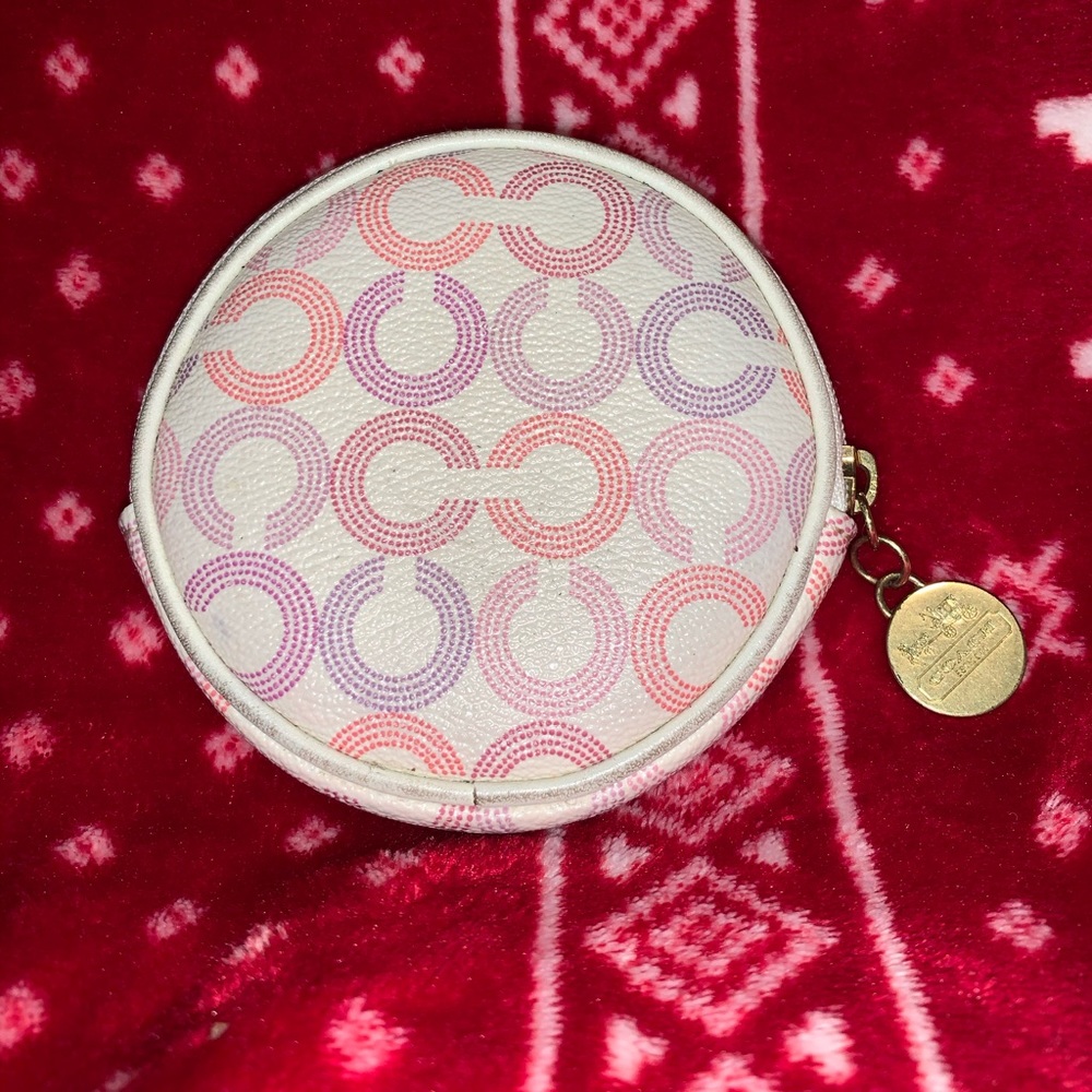 Coach Round Change Purse